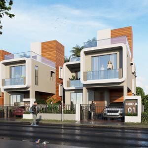 Project Image of 1538.0 - 1881.0 Sq.ft 3 BHK Bungalow for buy in Shrachi Magnolia Renaissance