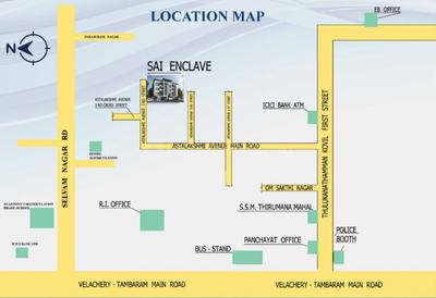 SDK Sai Enclave Location Plan 1