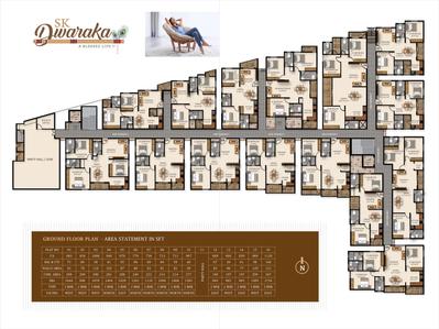 Project Image of 1400 Sq.ft 3 BHK Apartment / Flat for sale in Horamavu for Rs. 12850000
