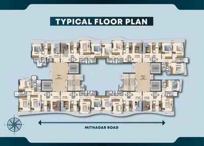 Project Image of 452.0 - 906.0 Sq.ft 1 BHK Apartment for buy in New India Om Mayuresh
