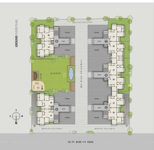 Project Image of 1935 Sq.ft 3 BHK Apartment / Flat for sale in Tragad for Rs. 7500000