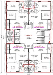 Project Image of 2070 Sq.ft 3 BHK Apartment / Flat for sale in Vastral for Rs. 6600000