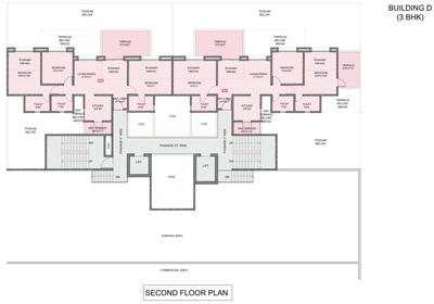 Project Image of 681.14 - 835.82 Sq.ft 3 BHK Apartment for buy in Kohinoor Kohinoor Grandeur