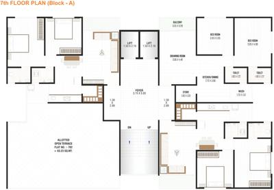 Project Image of 0.0 - 599.23 Sq.ft 2 BHK Apartment for buy in Jay Zeon 56