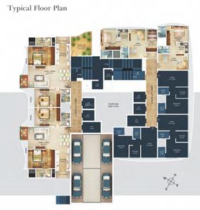 Project Image of 355.0 - 754.0 Sq.ft 1 BHK Apartment for buy in Vibrant Bayvue