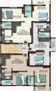 Project Image of 408.0 - 652.0 Sq.ft 1 BHK Apartment for buy in MP Wenda