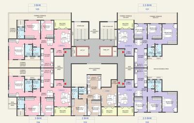Project Image of 758.75 - 1097.6 Sq.ft 2 BHK Apartment for buy in Mittal Sun Emerald