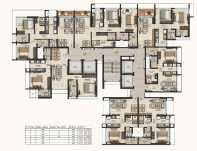 Project Image of 485.0 - 844.0 Sq.ft 1 BHK Apartment for buy in Faime Euphoria