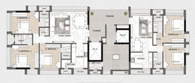 Project Image of 301.28 - 1016.76 Sq.ft 1 BHK Apartment for buy in Maxrich Royce Residences