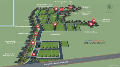 Project Image of 1200.0 - 1500.0 Sq.ft Residential Plot Plot for buy in Classic The Sanctuary Phase I