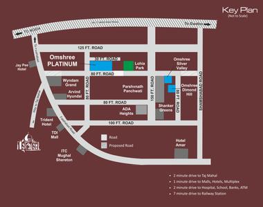 Project Image of 1192.25 - 2079.42 Sq.ft 2 BHK Apartment for buy in Om Shree Platinum