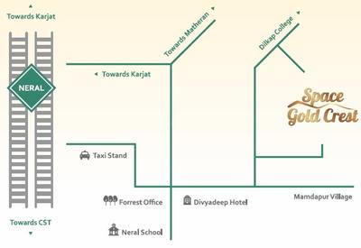 Project Image of 360.0 - 397.0 Sq.ft 1 BHK Apartment for buy in Space India Gold Crest