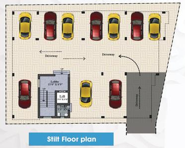 Project Image of 1051.0 - 1660.0 Sq.ft 2 BHK Apartment for buy in HP Luxe Luminar Flats