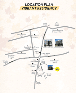 Project Image of 1240.0 - 2099.93 Sq.ft 2 BHK Apartment for buy in Vibrant Residency