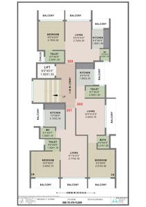Project Image of 224.43 - 477.06 Sq.ft 1 RK Apartment for buy in Hezal Jai Ganesh Sapphire