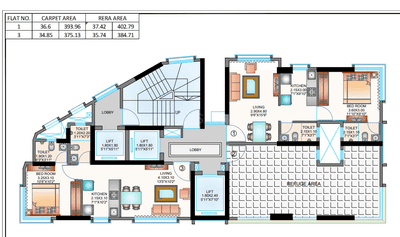 Project Image of 512 Sq.ft 1 BHK Apartment / Flat for sale in Jogeshwari East for Rs. 8000000
