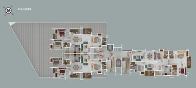 Project Image of 1900 Sq.ft 4 BHK Apartment / Flat for sale in Vyttila for Rs. 23000000