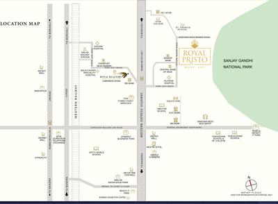 Project Image of 323.0 - 633.0 Sq.ft 1 BHK Apartment for buy in Royal Pristo