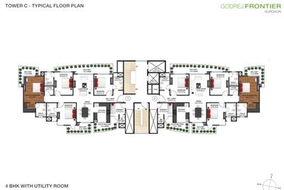 Project Image of 1821.04 - 4611.04 Sq.ft 3 BHK Apartment for buy in Godrej Frontier