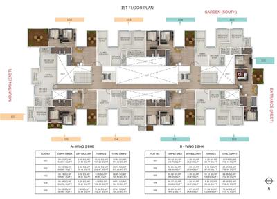 Project Image of 702.87 - 802.02 Sq.ft 2 BHK Apartment for buy in Dreamland Allure Apartment