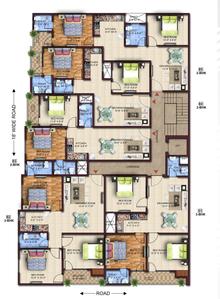 Project Image of 1010.0 - 1450.0 Sq.ft 2 BHK Apartment for buy in THV Krystal Street