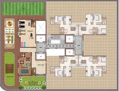 Project Image of 414.0 - 725.0 Sq.ft 1 BHK Apartment for buy in Manisha Chandraprabha