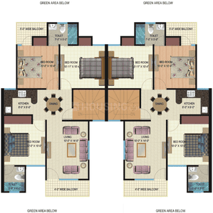 Mapsko City Homes Cluster Plan 4