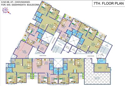 Project Image of 472.0 - 922.0 Sq.ft 1 BHK Apartment for buy in Siddhhidata Residency