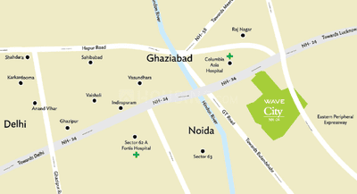Wave City Sector 6 Phase 2 Residential Plots Location Plan 1