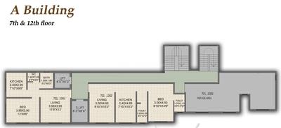 Project Image of 351.87 - 521.62 Sq.ft 1 BHK Apartment for buy in Pantheon Acorn Park Phase I