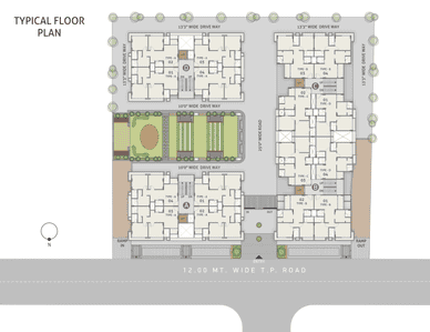 Project Image of 1062.0 - 1143.0 Sq.ft 2 BHK Apartment for buy in Meghreji Zainab Avenue