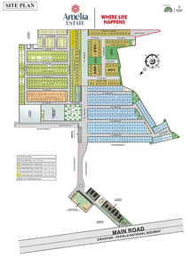 Project Image of 1845.0 - 2128.0 Sq.ft Residential Plot Plot for buy in Motia Amelia Estate 2