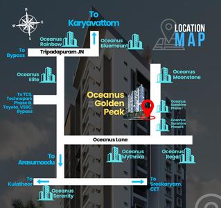 Project Image of 1266.0 - 1629.0 Sq.ft 2 BHK Apartment for buy in Oceanus Golden Peak