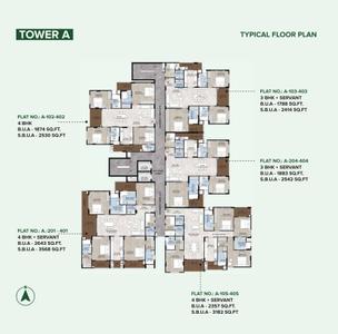 Project Image of 2374.0 - 6120.0 Sq.ft 3 BHK Apartment for buy in Manglam Rambagh