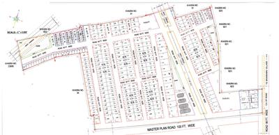 Ashapurna Nri Phase X Layout Plan 1
