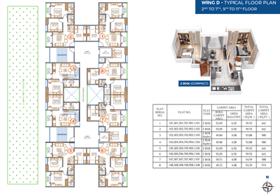 Project Image of 600 Sq.ft 1 BHK Apartment / Flat for sale in Tathawade for Rs. 5100000