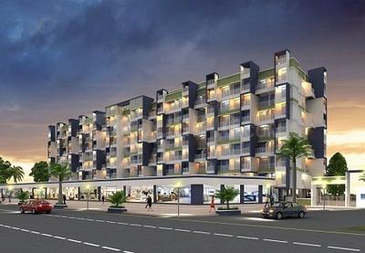 Project Image of 145.0 - 424.0 Sq.ft 1 RK Apartment for buy in Damji Pentagon Enclave