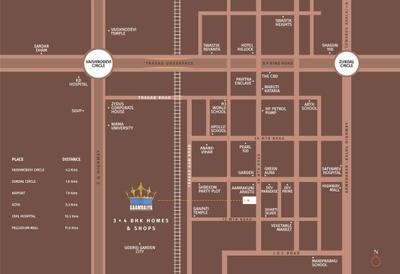 Project Image of 1033.23 - 1392.53 Sq.ft 3 BHK Apartment for buy in Saamrajya