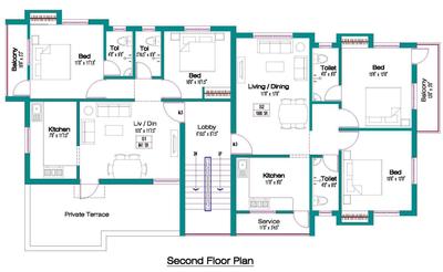 Project Image of 827.0 - 1123.0 Sq.ft 2 BHK Apartment for buy in Alankar Bharathii Nagar 2