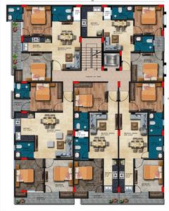 Project Image of 750.0 - 1100.0 Sq.ft 2 BHK Builder Floor for buy in Jay Hind Apartment