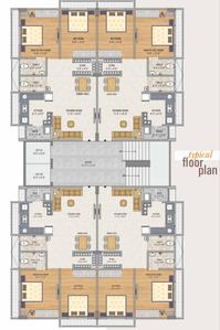 Project Image of 0.0 - 597.83 Sq.ft 2 BHK Apartment for buy in Satsang Residency