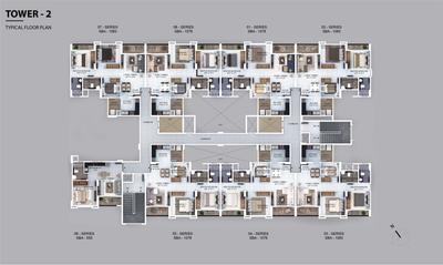 Project Image of 1067.0 - 1083.0 Sq.ft 2 BHK Apartment for buy in Provident Winworth