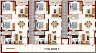 Project Image of 824.52 - 1405.01 Sq.ft 2 BHK Apartment for buy in Pagadala Bhuva