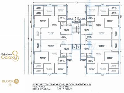 Project Image of 0.0 - 747.34 Sq.ft 3 BHK Apartment for buy in Shri Rajeshwar Galaxy