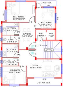 Project Image of 744.0 - 1477.0 Sq.ft 1 BHK Apartment for buy in Danish Ananda Niketan