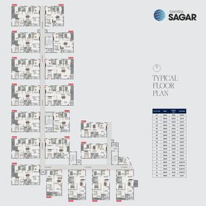 Project Image of 1036.03 - 1678.95 Sq.ft 2 BHK Apartment for buy in Amrutha Sagar