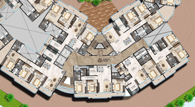 Project Image of 1099.0 - 2947.0 Sq.ft 2 BHK Apartment for buy in Mangaldeep Darshan