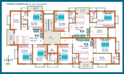 Project Image of 970.0 - 1207.0 Sq.ft 2 BHK Apartment for buy in Agni Lakshya Kripa