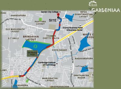 Project Image of 1140.0 - 1520.0 Sq.ft 2 BHK Apartment for buy in Krish Gardeniaa
