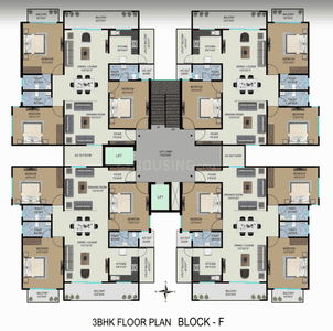 Project Image of 2350.0 - 4170.0 Sq.ft 3 BHK Apartment for buy in Virasha Nisarga